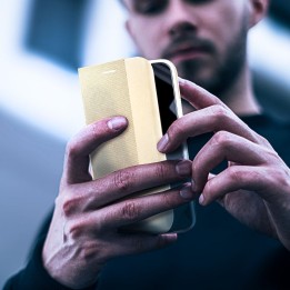 Flip case for Samsung S26 PLUS Sensitive Book gold