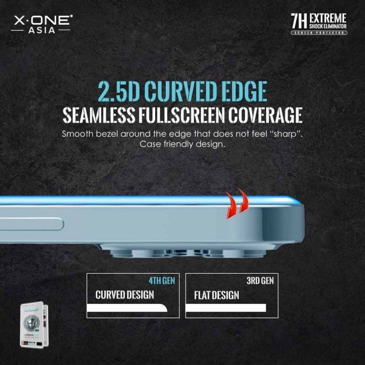 Protector for iPhone 13 PRO MAX / 14 PLUS LCD X-One Extreme Shock Eliminator 4th gen.