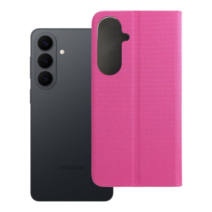 Flip case for Samsung S26 PLUS Sensitive Book pink
