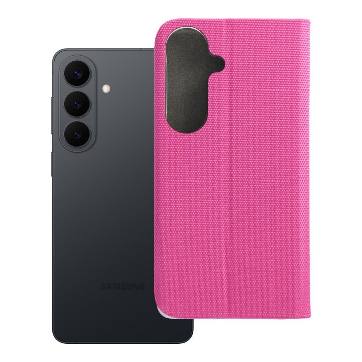 Etui z klapką na Samsung S26 Sensitive Book różowe