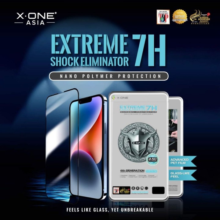 Protector for iPhone 14 PRO / 15 LCD X-One Extreme Shock Eliminator 4th gen.