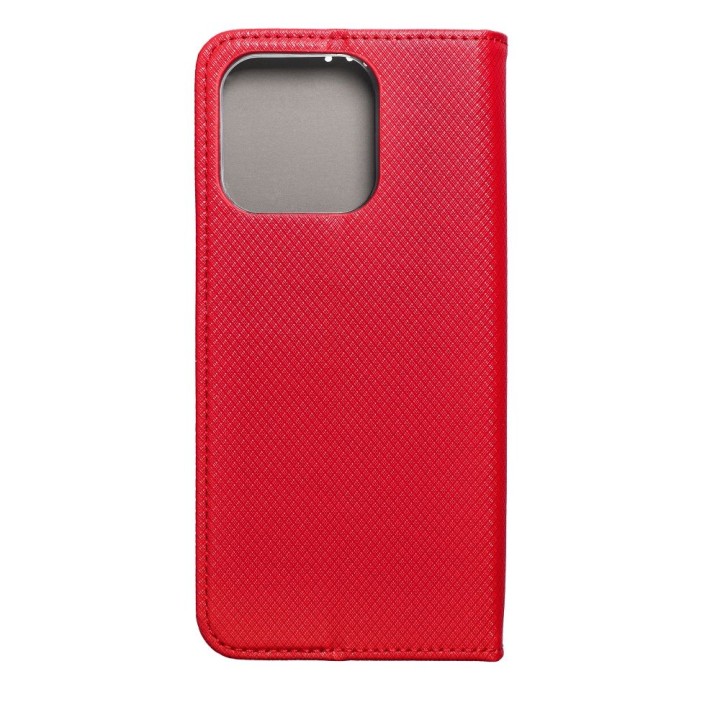 Flip case for Xiaomi Redmi 12c Smart Case Book red