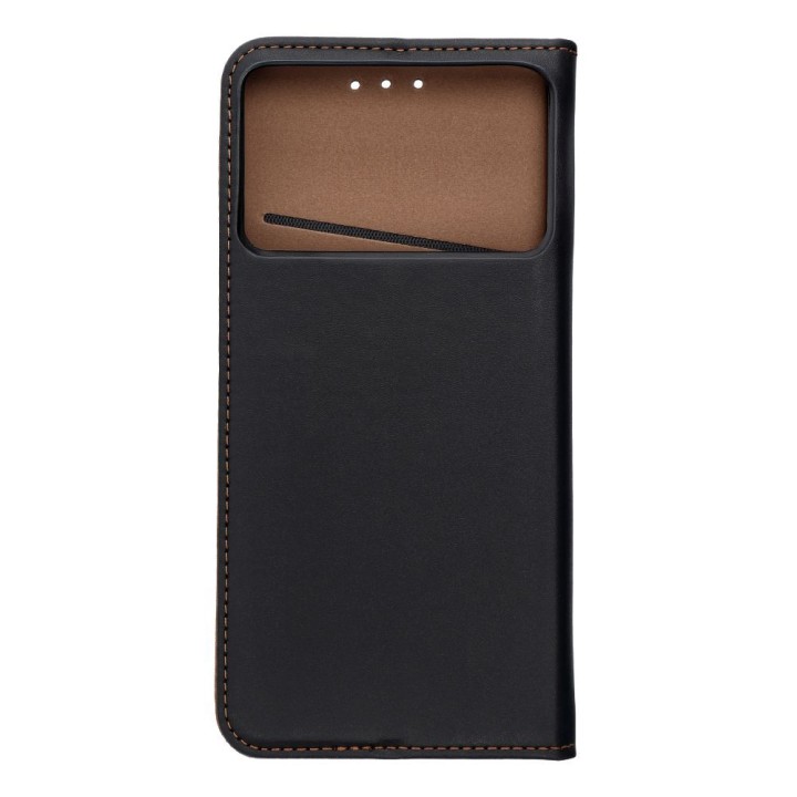 Flip case for Samsung S26 EDGE Smart Pro Book leather black