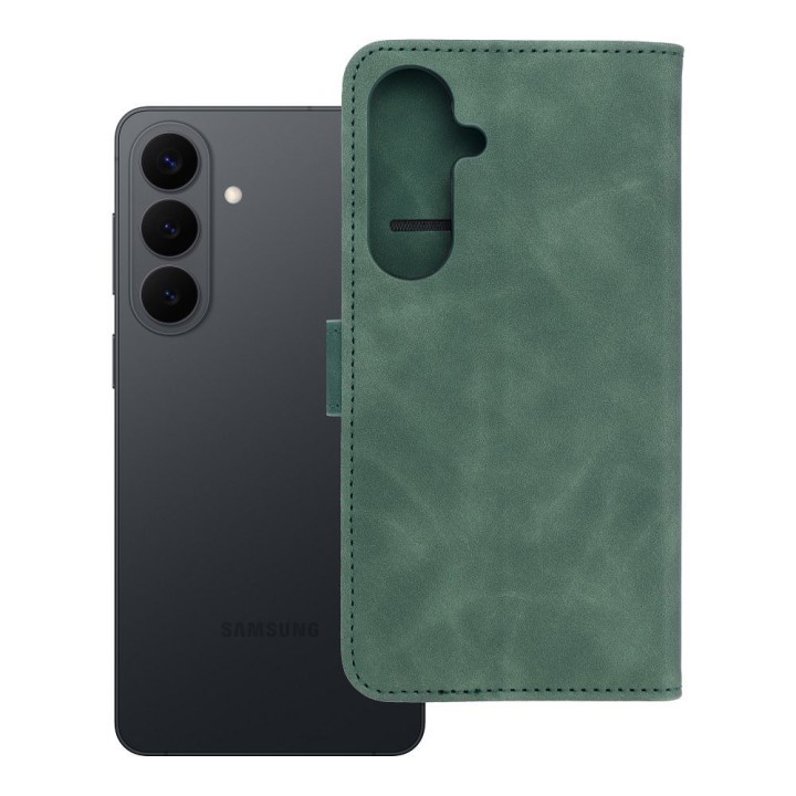 Flip case for Samsung S26 PLUS Tender Book green