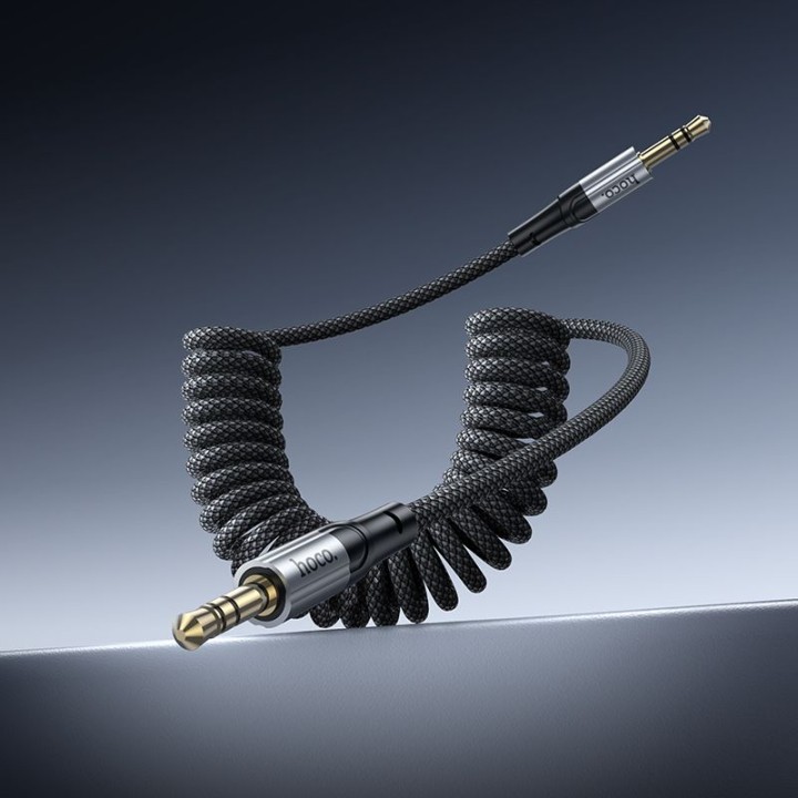 Cable AUX Jack 3,5 mm for Jack 3,5 mm Hoco 1,5 m UPA33 black