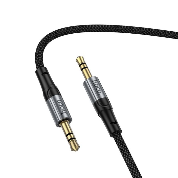 Cable AUX Jack 3,5 mm for Jack 3,5 mm Hoco 1,5 m UPA33 black