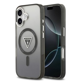 GUESS чехол для IPHONE 17 совместимый с MagSafe GUHMP17SHGTMLCGK (IML Gradient W/ Triangle Logo) черный
