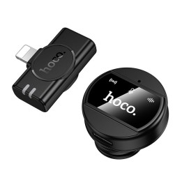 Microphone wireless Lightning Hoco L21 black