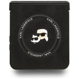 KARL LAGERFELD чехол для SAMSUNG С FLIP7 совместимый с Magsafe KLHMZF7PSMLRKCK (PU K&C PINS) черный