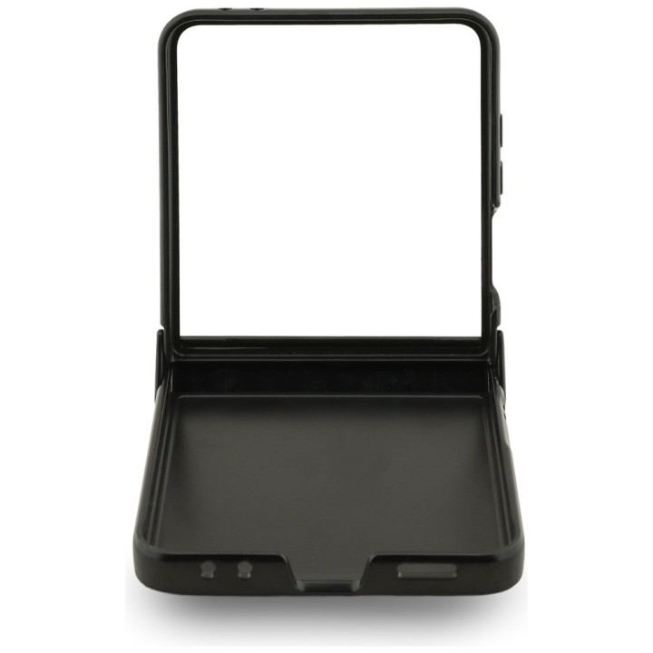 KARL LAGERFELD case for SAMSUNG Z FLIP7 compatible with MagSafe KLHMZF7PSMLRKCK (PU K&C PINS) black