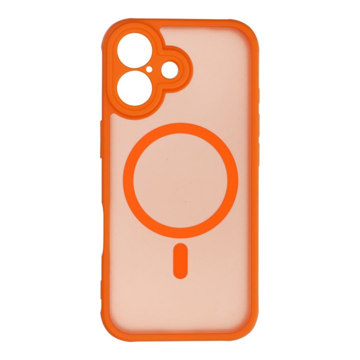 Чохол для iPhone 17 Full Matte Mag Cover сумісний із MagSafe помаранчевий