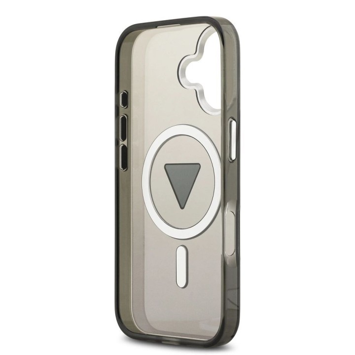 GUESS чохол для IPHONE 17 сумісний із MagSafe GUHMP17SHGTMLCGK (IML Gradient W/ Triangle Logo) чорний