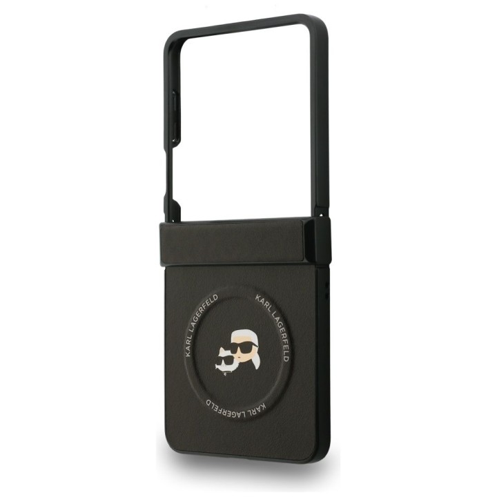 KARL LAGERFELD futerał do SAMSUNG Z FLIP7 kompatybilny z MagSafe KLHMZF7PSMLRKCK (PU K&C PINS) czarny