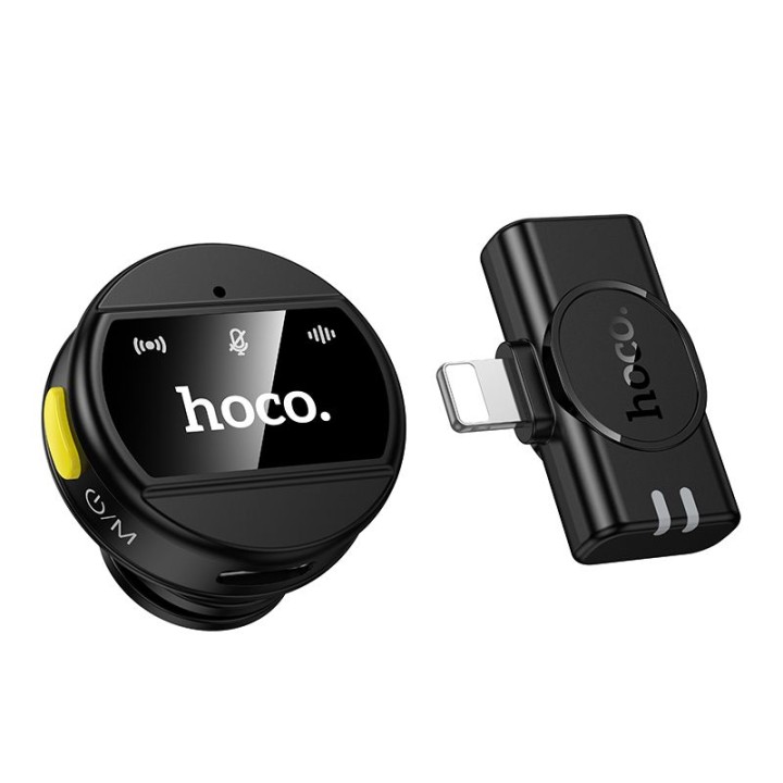 Бездротовий мікрофон Lightning Hoco L21 чорний