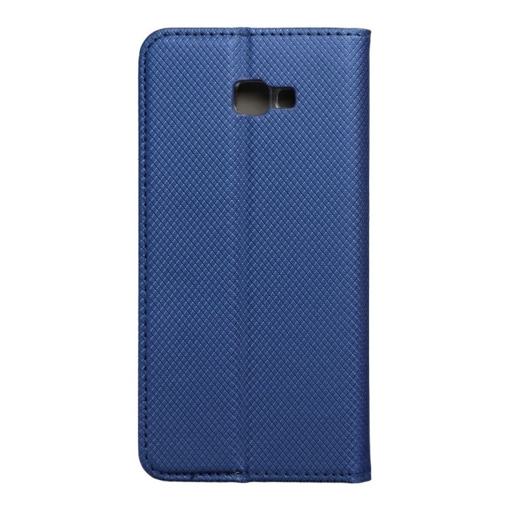 Etui z klapką na Samsung J4 PLUS Smart Case Book granatowe