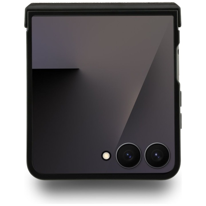 KARL LAGERFELD чохол для SAMSUNG Z FLIP7 сумісний із MagSafe KLHMZF7PSMLRKCK (PU K&C PINS) чорний
