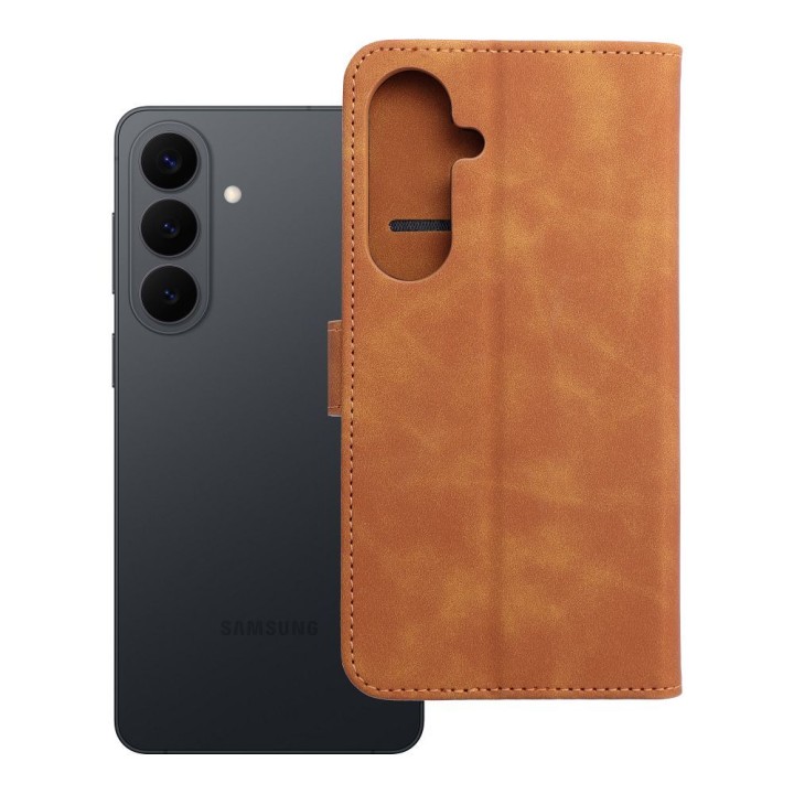 Чехол с клапаном для Samsung S26 PLUS Tender Book коричневый