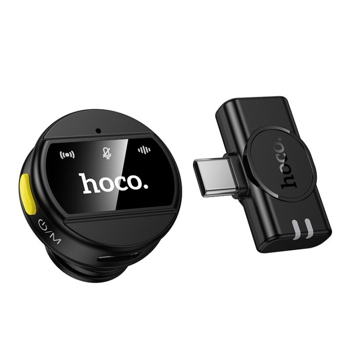 Microphone wireless USB C Hoco L21 black