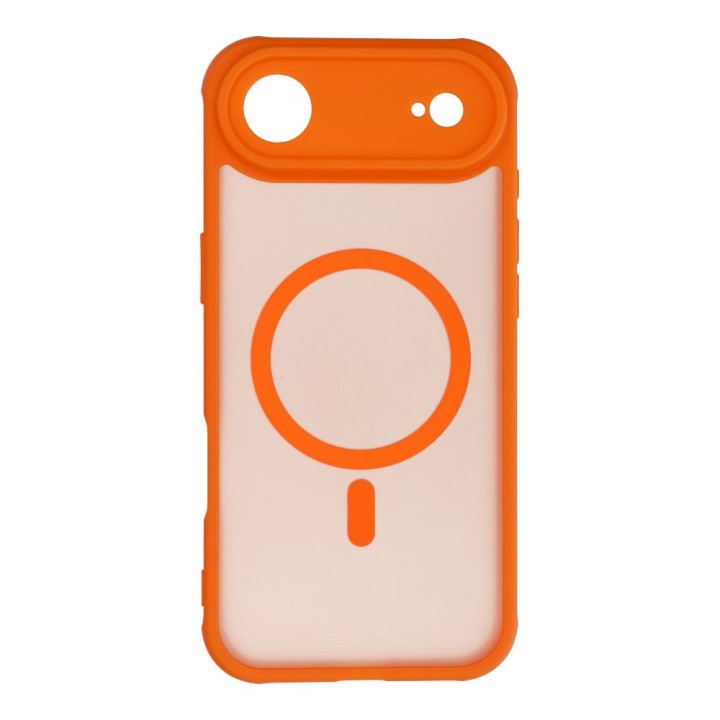 Etui na iPhone 17 AIR Full Matte Mag Cover zgodne z MagSafe pomarańczowe