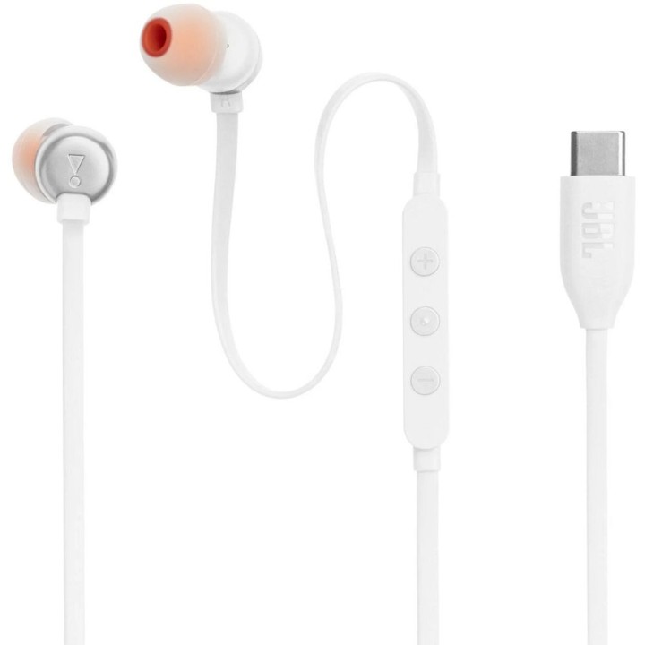 Wired in-ear headphones USB C JBL Tune 310C white