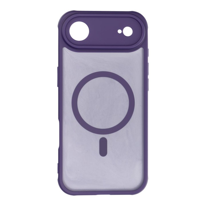 Чехол для iPhone 17 AIR Full Matte Mag Cover совместимый с MagSafe фиолетовый