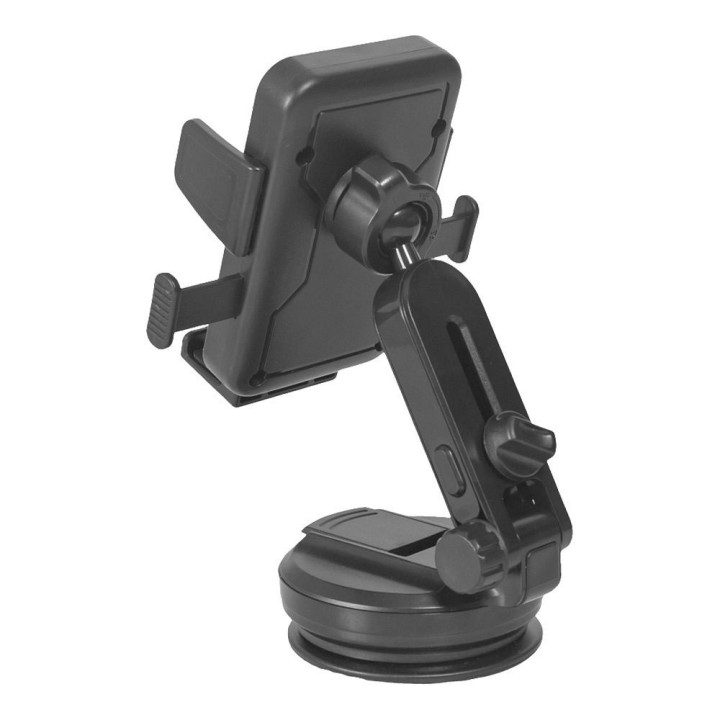 Держатель для телефона для автомобиля Blue Star Tough Lock для стекла черный