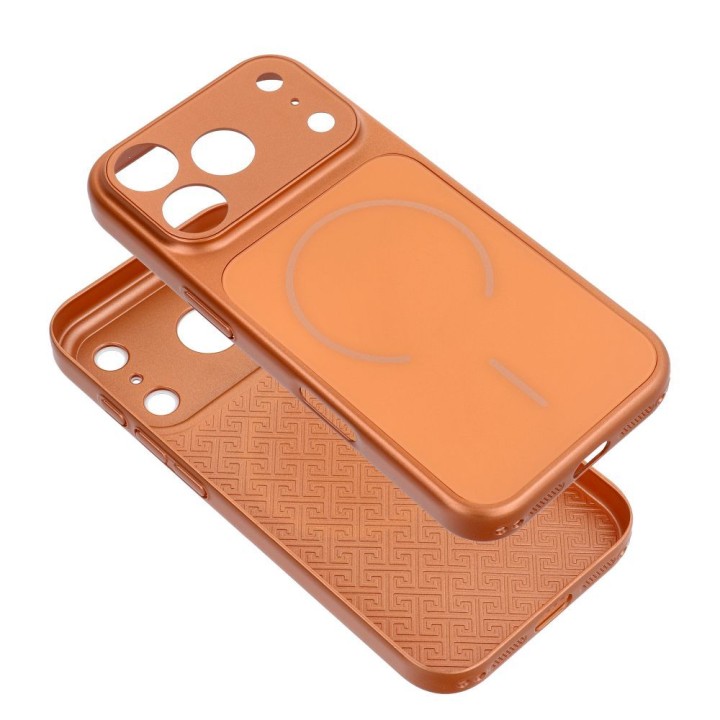 Etui na iPhone 14 PRO MAX Make 17 zgodne z MagSafe pomarańczowe