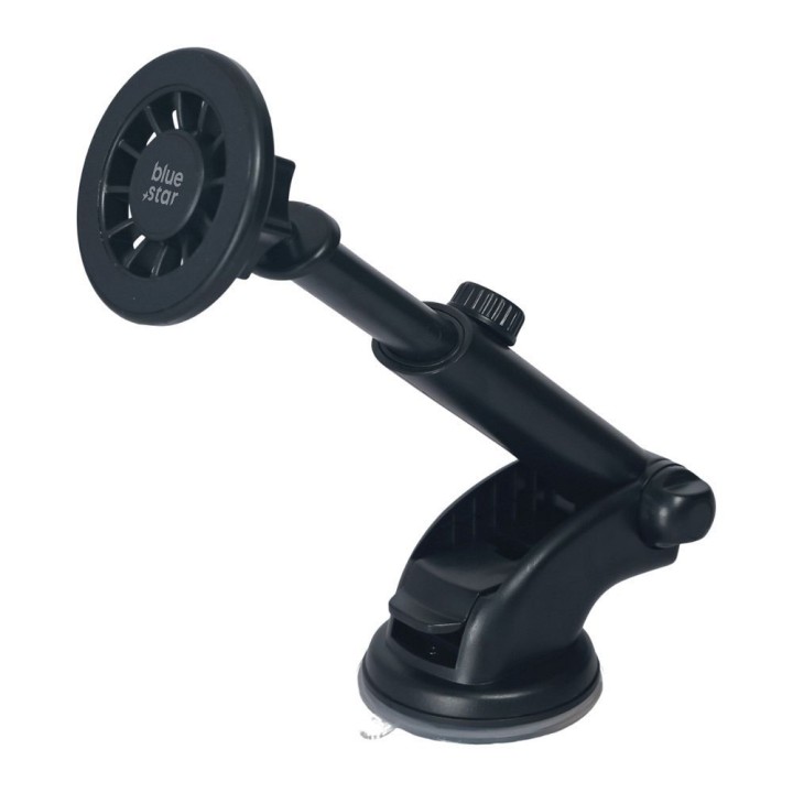Car phone holder compatible with Magsafe Blue Star Long Arm (18- 23cm) for windshield black