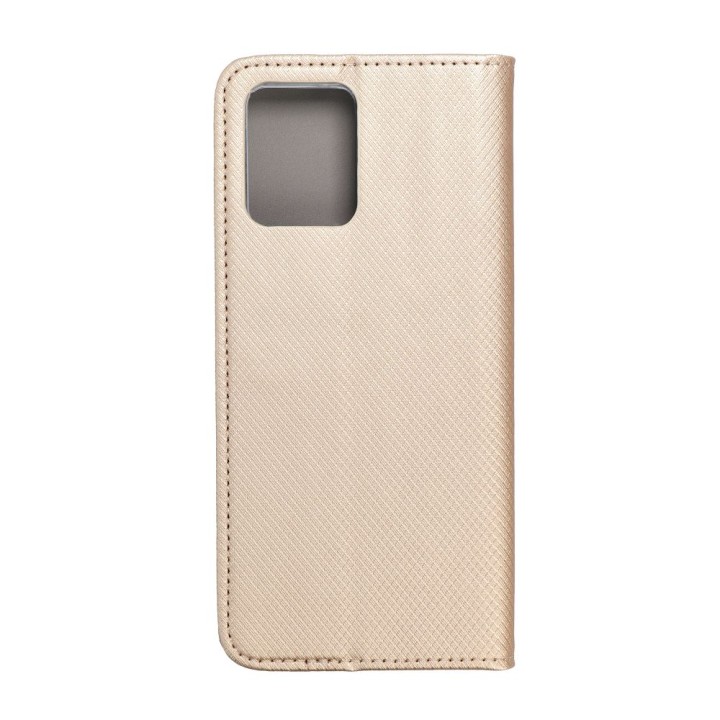Flip case for Motorola G53 5G Smart Case Book gold