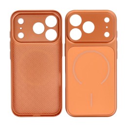 Case for iPhone 14 PRO Make 17 MagSafe compatible orange