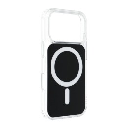 Case for iPhone 15 PRO Clear Fusion Mag Cover MagSafe compatible black