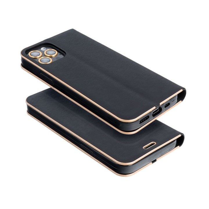 Flip case for Samsung S26 PLUS Luna Book Gold black