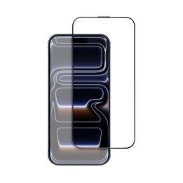 Загартоване скло 5D для iPhone 13 PRO / 14 Blue Star AR чорне