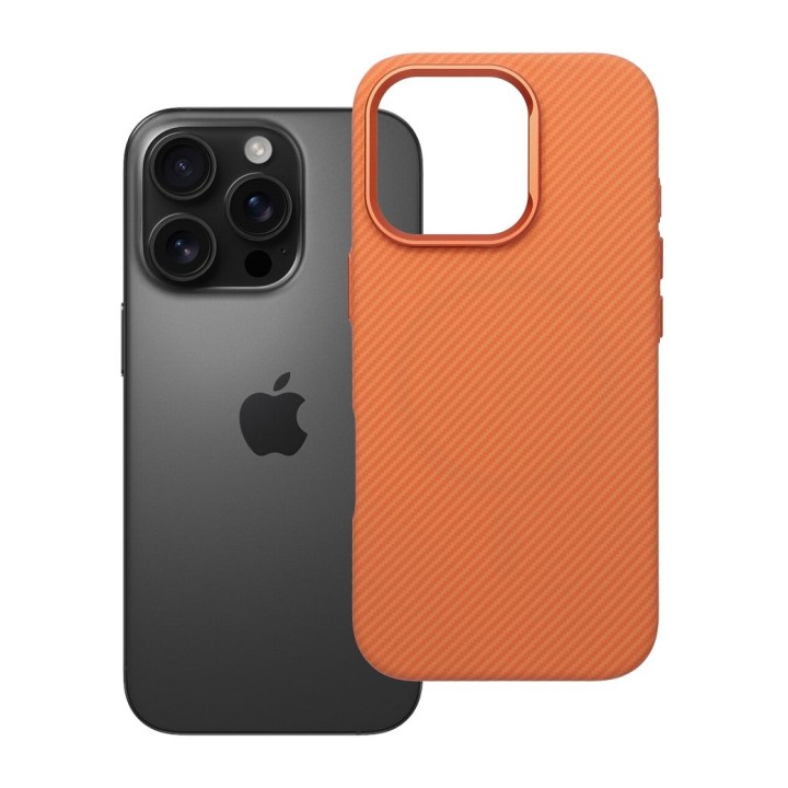 Case for iPhone 16 PRO K-Look MagSafe compatible orange