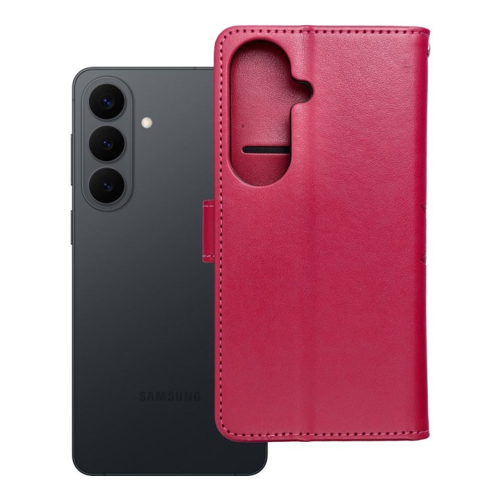 Чехол с клапаном для Samsung S26 Mezzo Book мандала цвета маджента