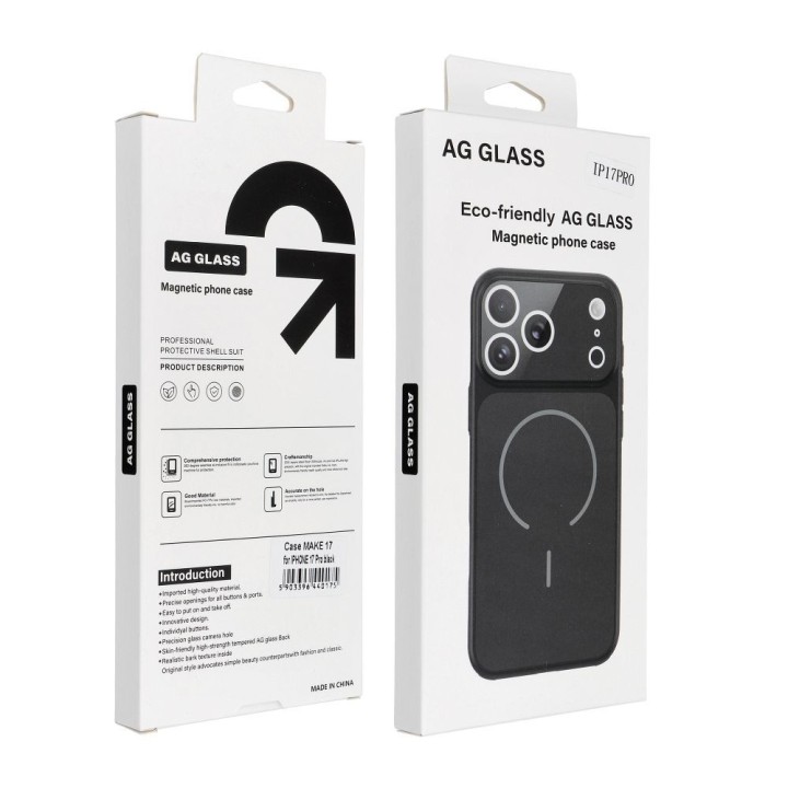 Etui na iPhone 13 Make 17 zgodne z MagSafe czarne