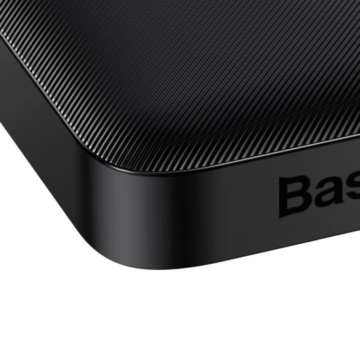 External battery (Powerbank) BASEUS Bipow Overseas Edition - 10 000mAh LCD Quick Charge PD 15W with a USB to Micro cable