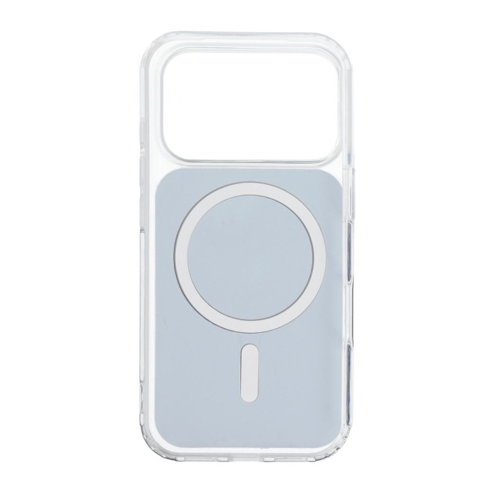 Case for iPhone 15 PRO Clear Fusion Mag Cover compatible with MagSafe black