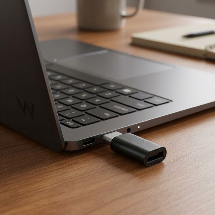 Adapter Micro USB do USB C Blue Star czarny