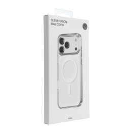 Etui na Samsung S26 PLUS Clear Fusion Mag Cover zgodne z MagSafe białe