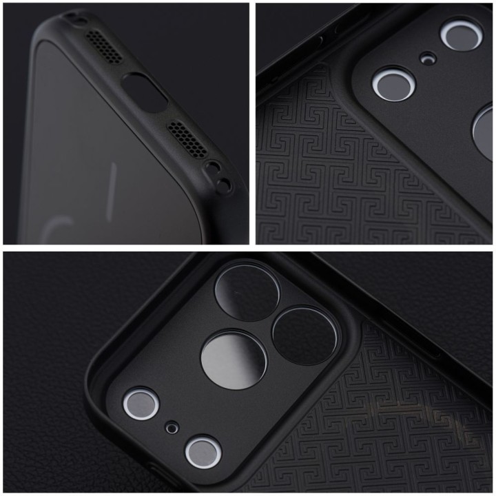 Чехол для iPhone 16 PRO MAX Make 17 совместимый с MagSafe черный
