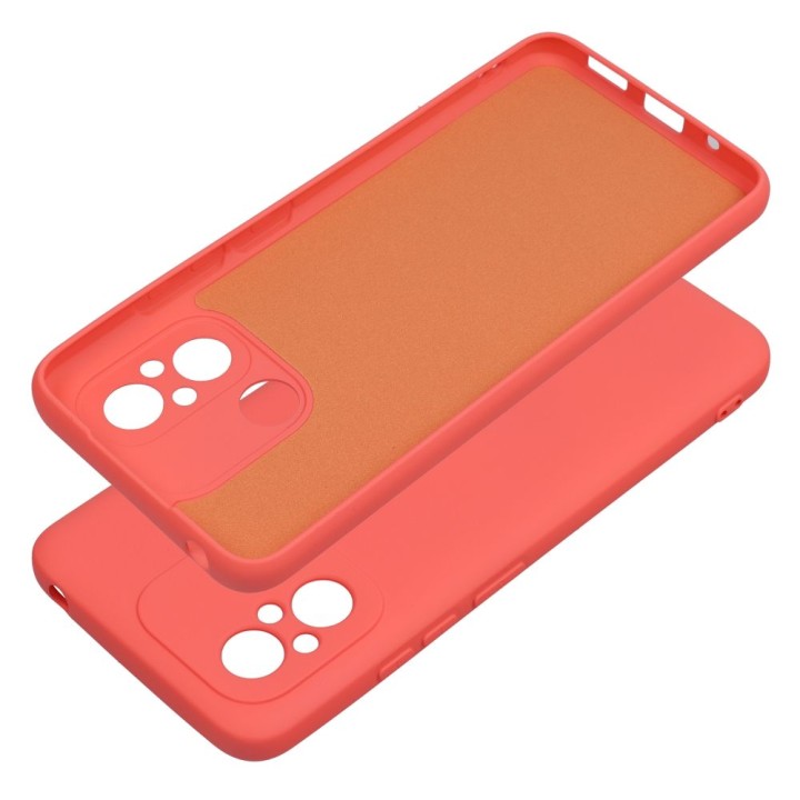 Чехол для Xiaomi Redmi 12C Silicone персиковый