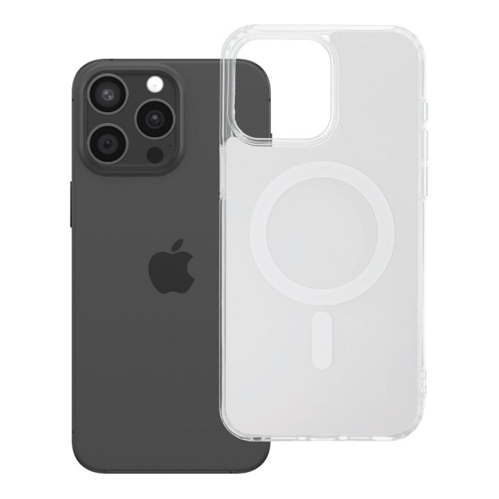 Чохол для iPhone 15 PRO MAX Clear Fusion Mag Cover сумісний із MagSafe білий