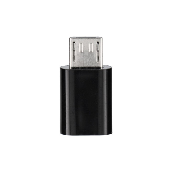 Adapter USB C do Micro USB Blue Star czarny