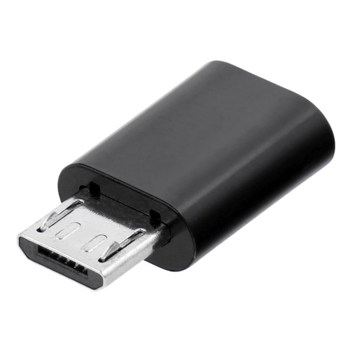 Adapter USB C do Micro USB Blue Star czarny