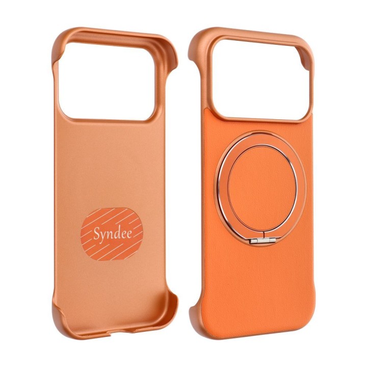 Case for iPhone 17 AIR Edge Free compatible with MagSafe orange
