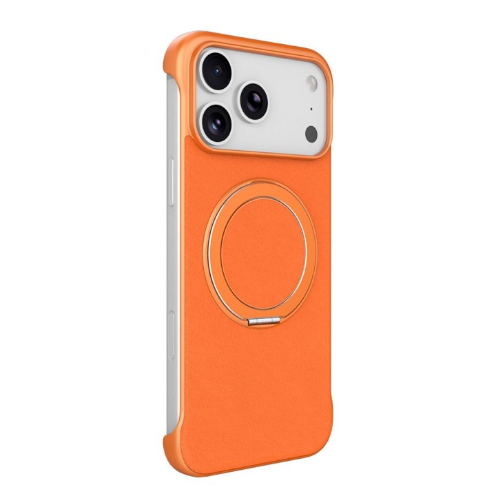 Etui na iPhone 17 AIR Edge Free zgodne z MagSafe pomarańczowe