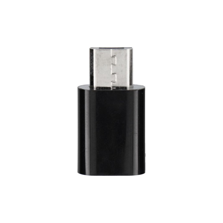 Adapter USB C for Micro USB Blue Star black