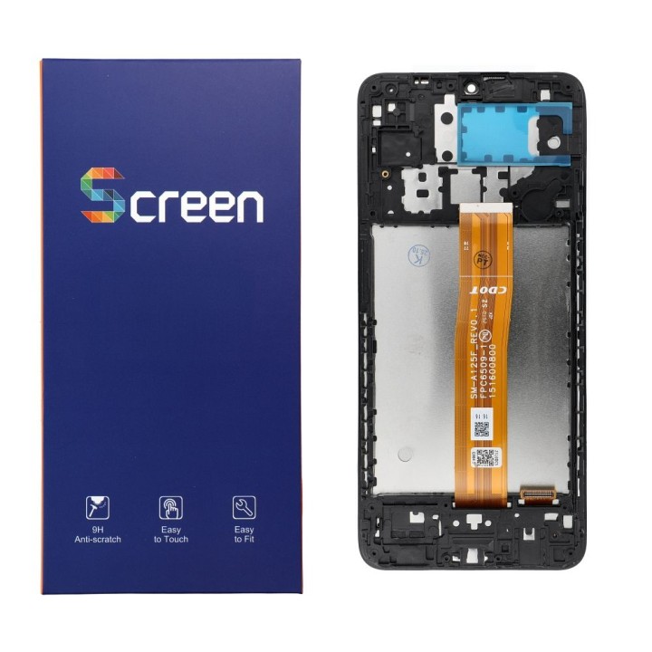 OG LCD дисплей для SAMSUNG 12S A127 F/U/M OEM с рамкой