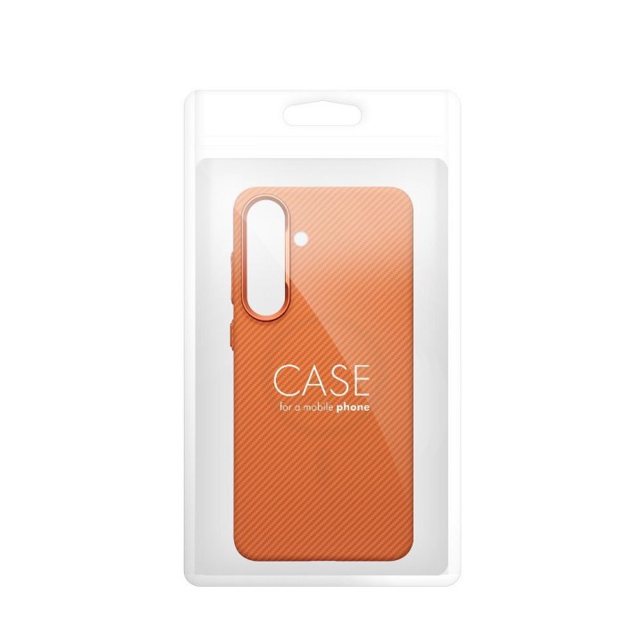 Case for Samsung A36 K-Look MagSafe compatible orange